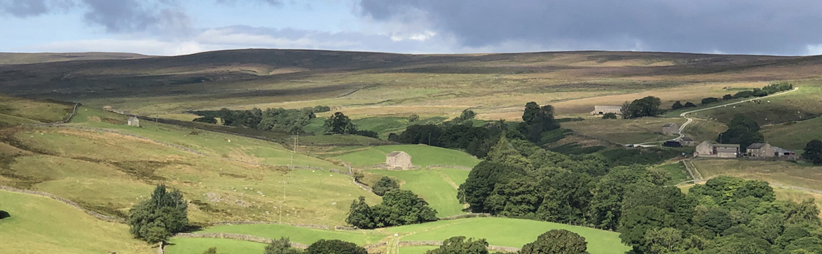 A view of Nidderdale, yorkshire